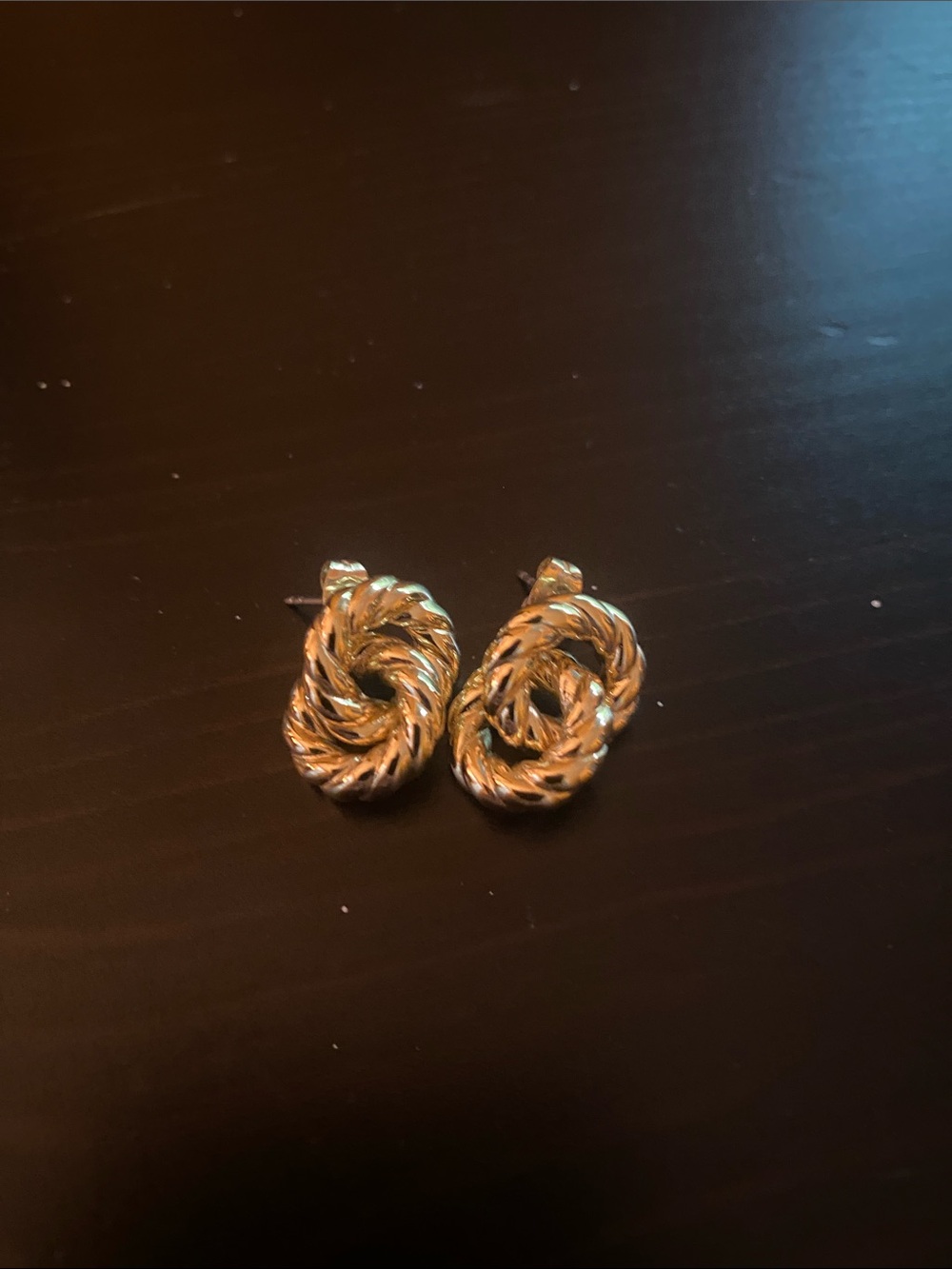 Gorjana Gold Twisted Rope Knot Stud Earrings